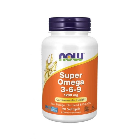 Super Omega 3-6-9 - NOW Foods, 180cps