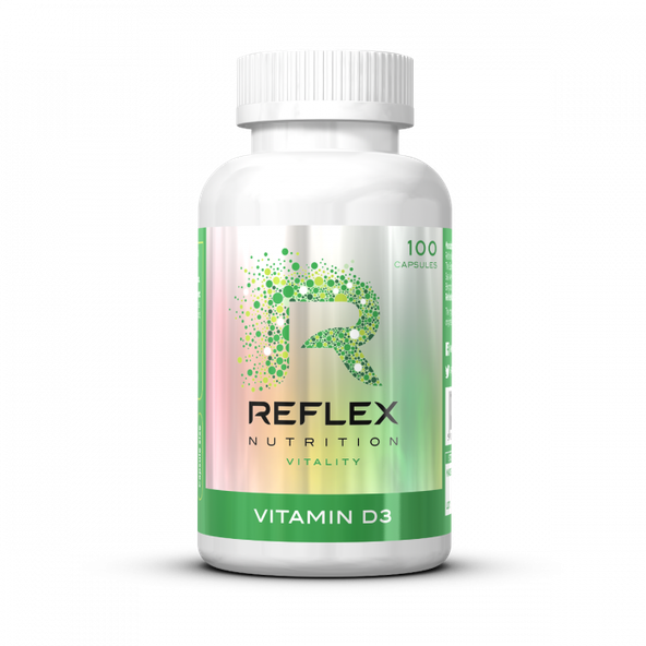 Vitamín D3 - Reflex Nutrition, 100cps