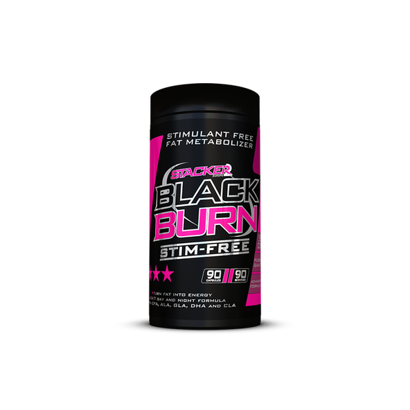 Spaľovač tukov Black Burn STIM-Free - Stacker2, 90cps