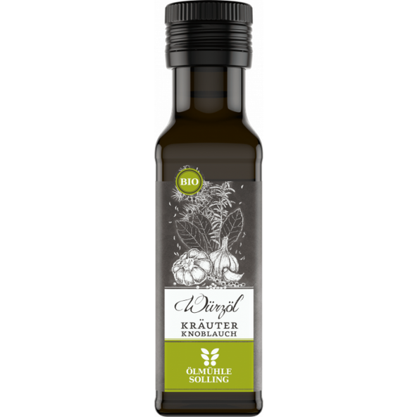 BIO Bylinkovo-cesnakový olej - Ölmühle Solling, 100ml