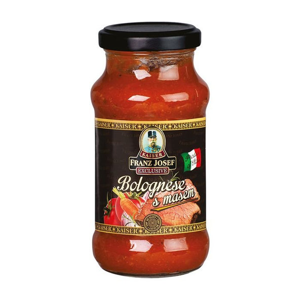 Omáčka na cestoviny Bolognese - Franz Josef Kaiser, 370ml