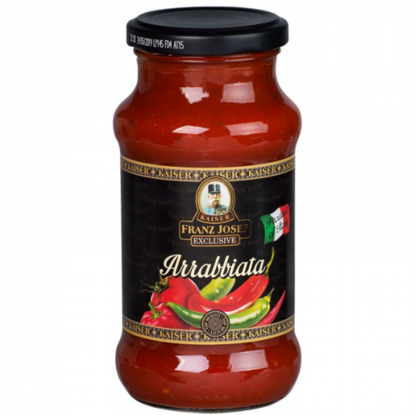 Omáčka na cestoviny Arrabbiata - Franz Josef Kaiser, 370ml