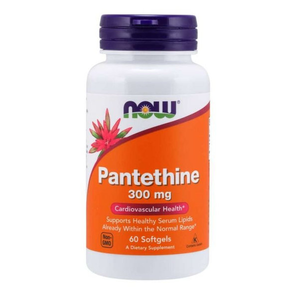Pantethine 300 mg - NOW Foods, 60cps