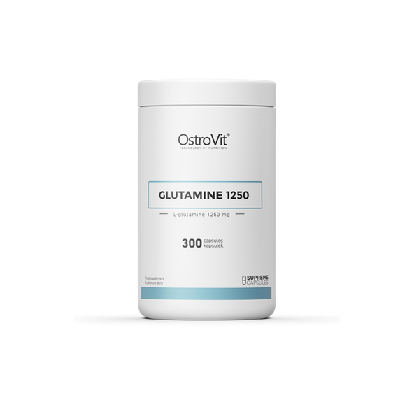 Supreme Capsules Glutamín 1250 mg - OstroVit, 300cps