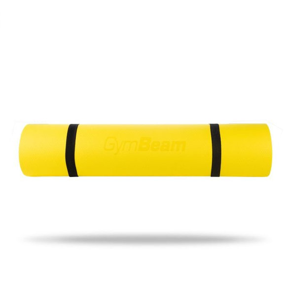Podložka Yoga Mat Dual Grey Yellow - GymBeam, sivá - žltá, uni