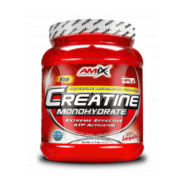 Creatine Monohydrate - Amix, bez príchute, 500g