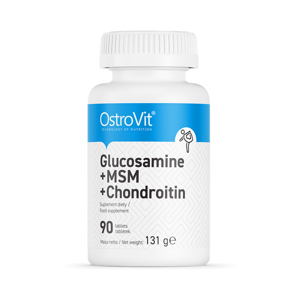 Glukosamín + MSM + Chondroitín - OstroVit, 90tbl