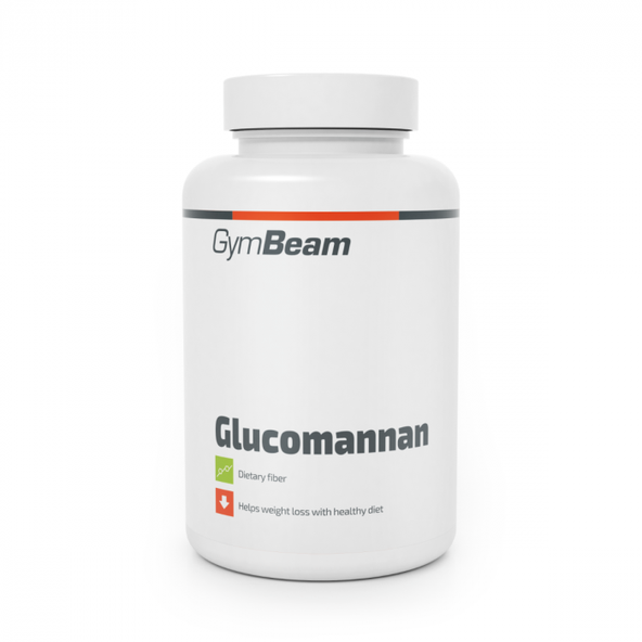 Glukomanán - GymBeam, 120tbl