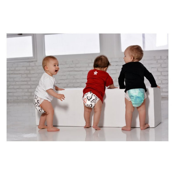 KOLORKY DAY - srdce - L (8-13 kg) - 19 ks - jednorázové ekoplienky