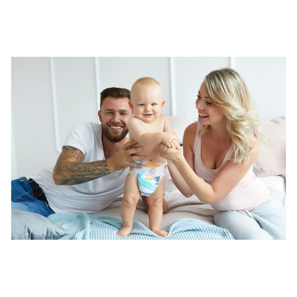 KOLORKY DAY - štetec - M (5-8 kg) - 21 ks - jednorázové ekoplienky