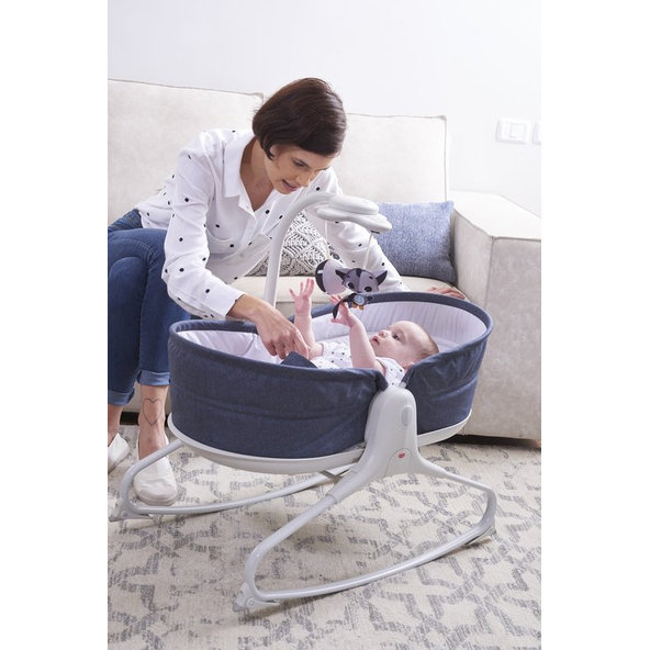 TINY LOVE Lehátko kolíska 3v1 Denim, 0m+, do 9 kg