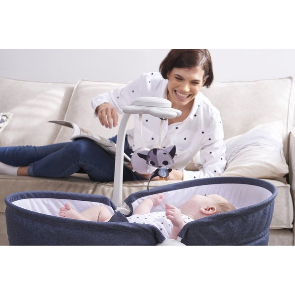 TINY LOVE Lehátko kolíska 3v1 Denim, 0m+, do 9 kg