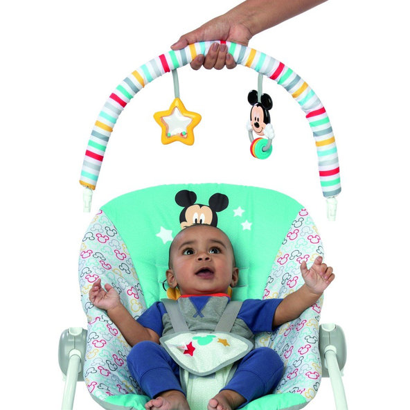 DISNEY BABY Húpatko vibrujúce MICKEY MOUSE Original Bestie™ 0m+ do 18 kg