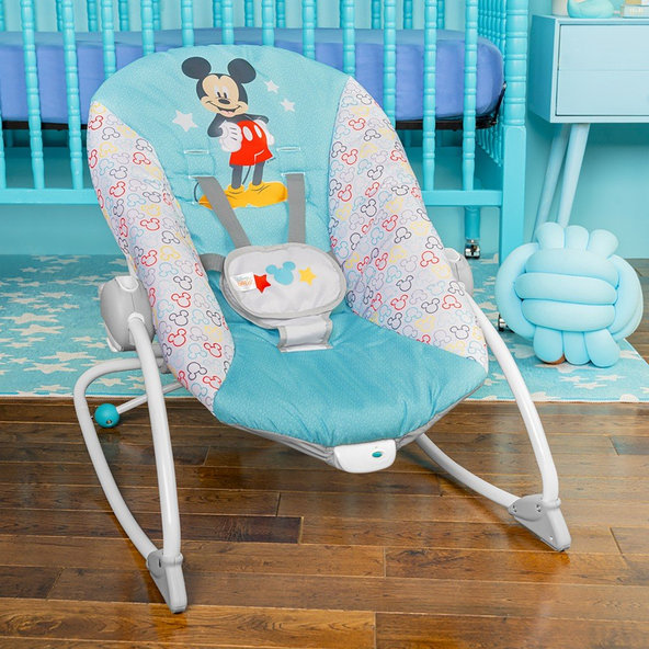 DISNEY BABY Húpatko vibrujúce MICKEY MOUSE Original Bestie™ 0m+ do 18 kg