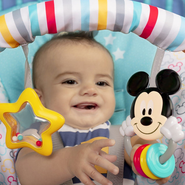 DISNEY BABY Húpatko vibrujúce MICKEY MOUSE Original Bestie™ 0m+ do 18 kg