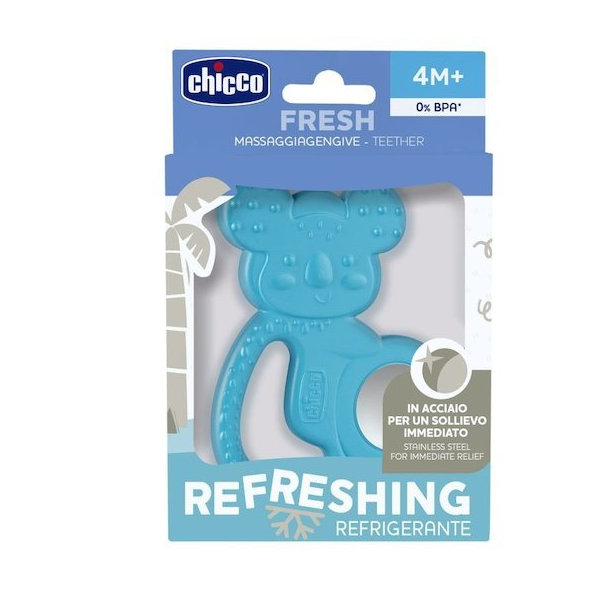 CHICCO Hryzačka chladiaca Fresh Koala modrá 4m+