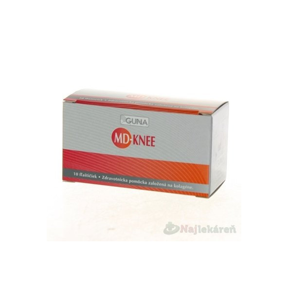 GUNA MD KNEE kolagénový roztok na kĺby a svaly 10x2 ml