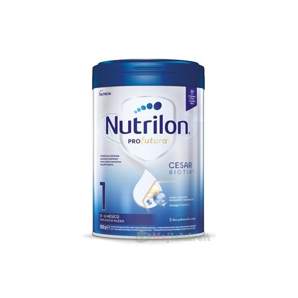 Nutrilon 1 Profutura CESARBIOTIK počiatočná dojčenská výživa (0-6 m), 800g