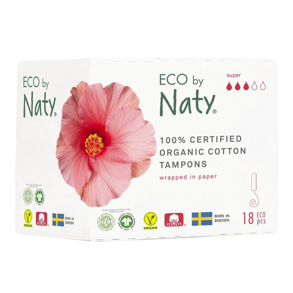 NATY NATURE Tampóny dámske Super 18ks