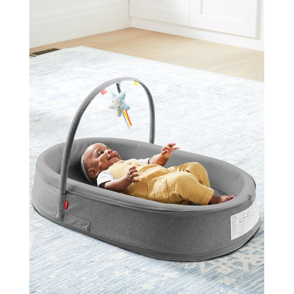 SKIP HOP Hniezdo pre bábätko Grey Melange 0m+