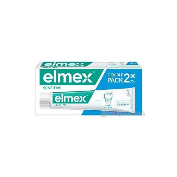 ELMEX SENSITIVE ZUBNÁ PASTA DUOPACK 2x75 ml
