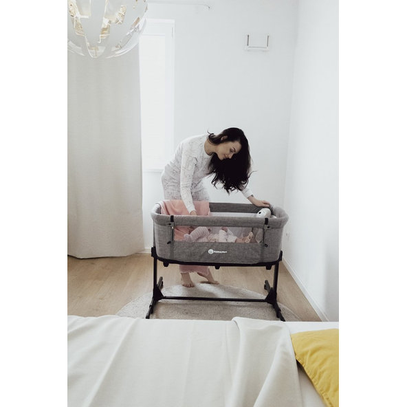 PETITE&MARS Postieľka detská polohovateľná Nextie 2v1