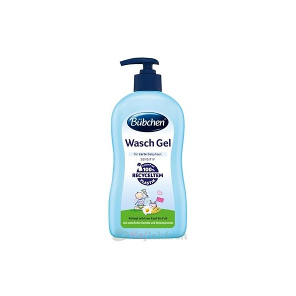 BUBCHEN UMÝVACÍ GÉL S DÁVKOVAČOM 400 ml