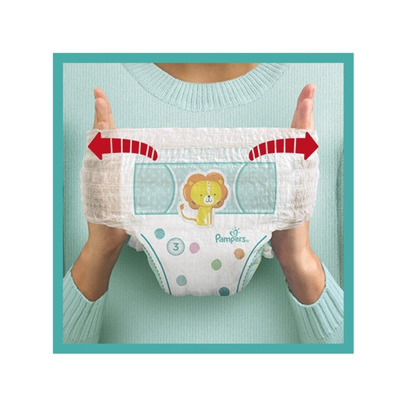 PAMPERS Pants 3 (6-11 kg) 62 ks Jumbo pack - plienkové nohavičky