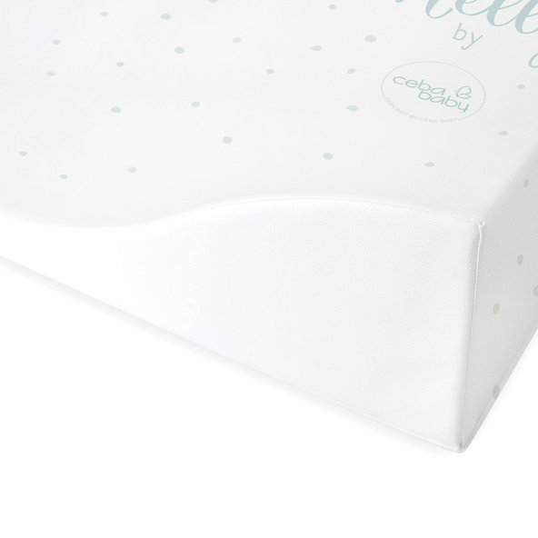 CEBA Podložka prebaľovacia 2-hranná mäkká (48x70) Cosy Fluffy Puffy Nelly