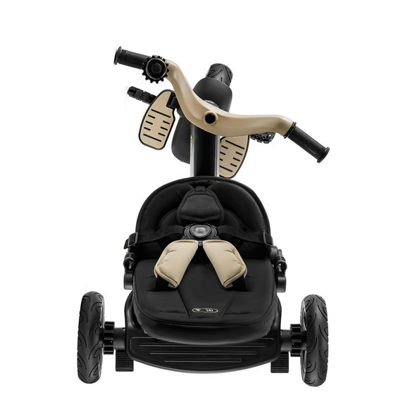 KINDERKRAFT Detská trojkolka Easytwist Beige