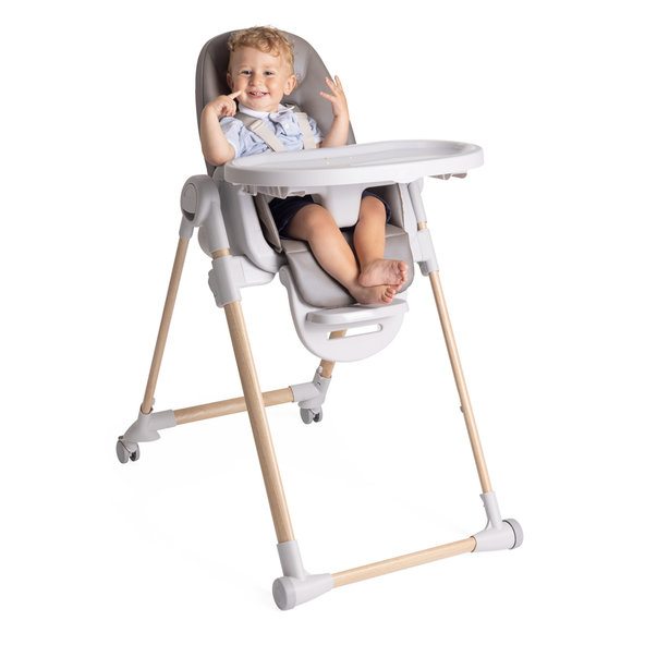 CHICCO Stolička jedálenská Polly Armonia - Scandinavian + Hrazdička Rainbow