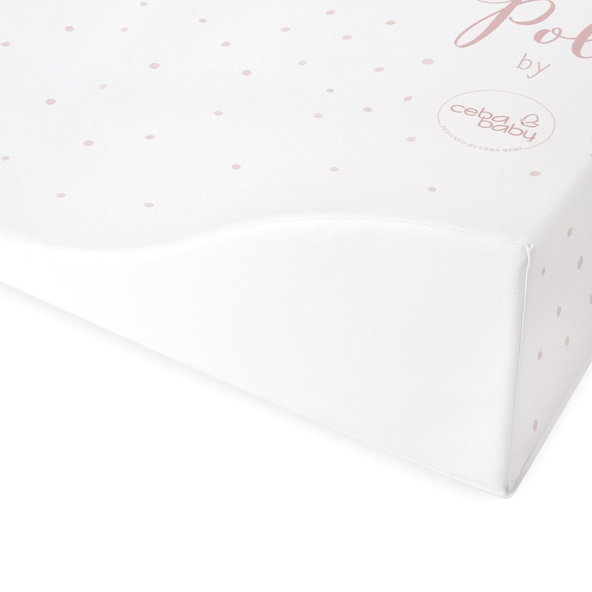 CEBA Podložka prebaľovacia 2-hranná mäkká (48x70) Cosy Fluffy Puffy Poly