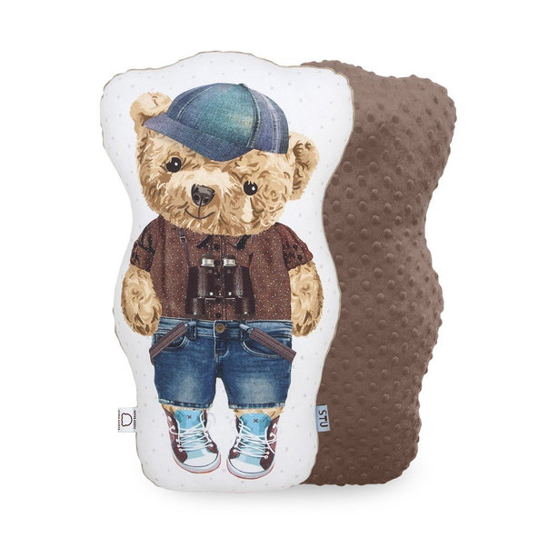 CEBA Vankúšik na maznanie 50 cm + Darček plagát 30 x 40 cm Fluffy Puffy Stu v balení