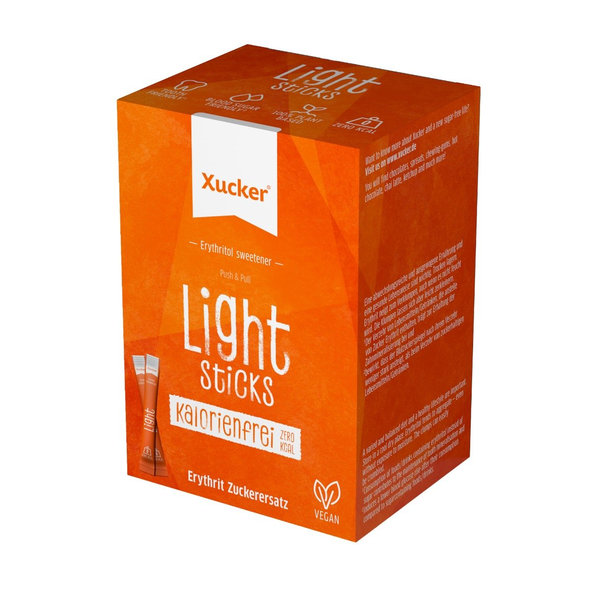 Sladidlo Erythritol Light - Xucker v porciovanom balení 50x5g