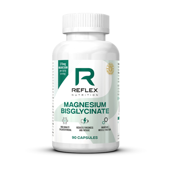 Magnézium Bisglycinát - Reflex Nutrition, 90cps