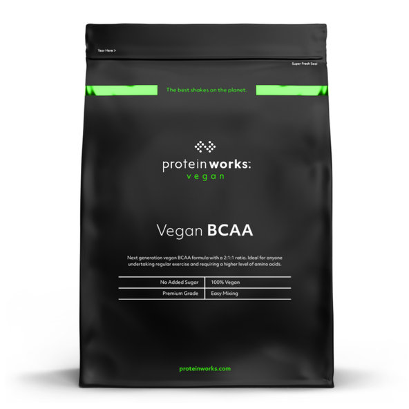 Vegan BCAA - The Protein Works, príchuť berry blitz, 500g