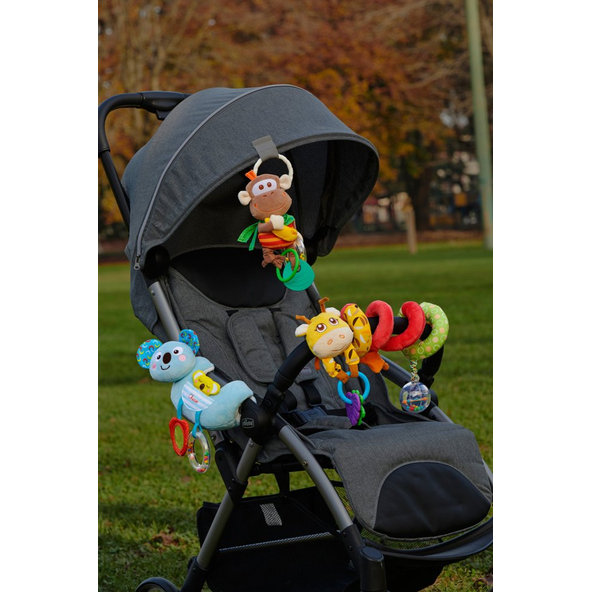 CHICCO Vibrujúca opica 3m+