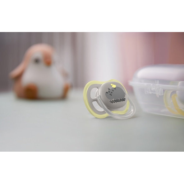 Philips AVENT Cumlík Ultra air obrázok 6-18m chlapec (lev) 2 ks