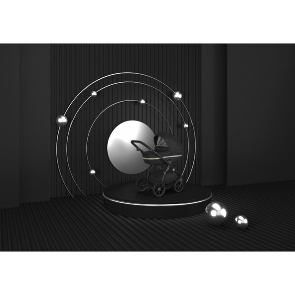 TUTIS Kočík kombinovaný UNO3+ 2v1 Black special edition