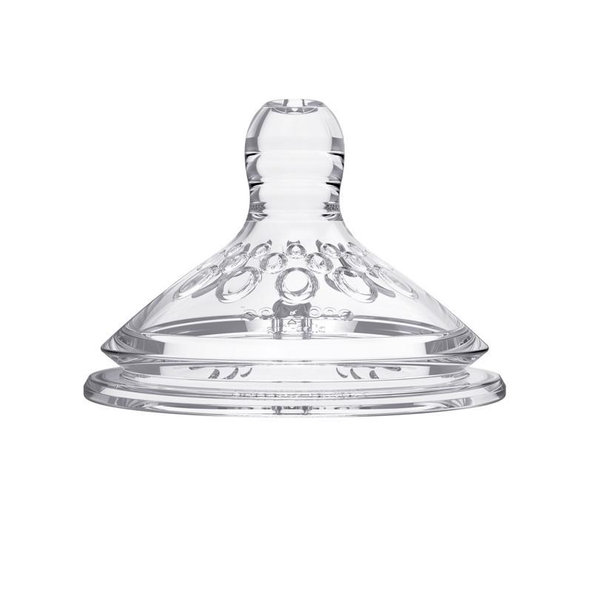 BABYONO Cumlík antikolikový rýchly prietok L Natural Nursing 2 ks 6 m+