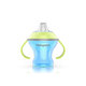 BABYONO Hrnček netečúci s mäkkým náustkom Natural Nursing 180 ml - modrá