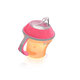 BABYONO Hrnček netečúci s mäkkým náustkom Natural Nursing 180 ml - oranžová
