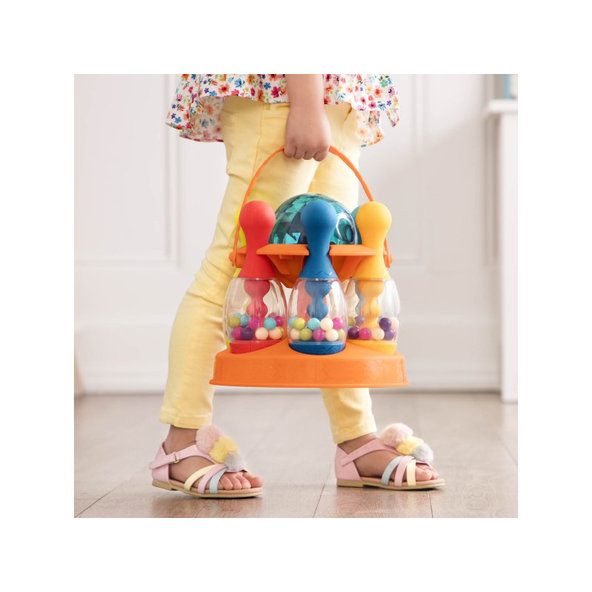 B.TOYS Bowling sada so svietiacou guľou