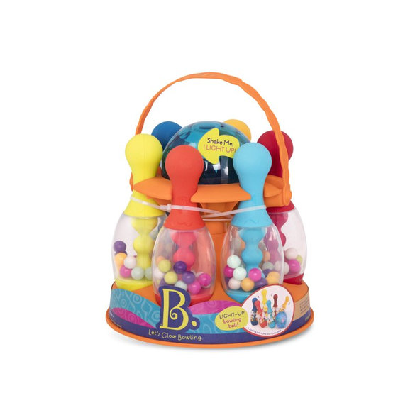 B.TOYS Bowling sada so svietiacou guľou