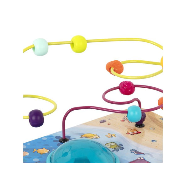 B.TOYS Labyrint s korálkami a svetielkami s hudbou