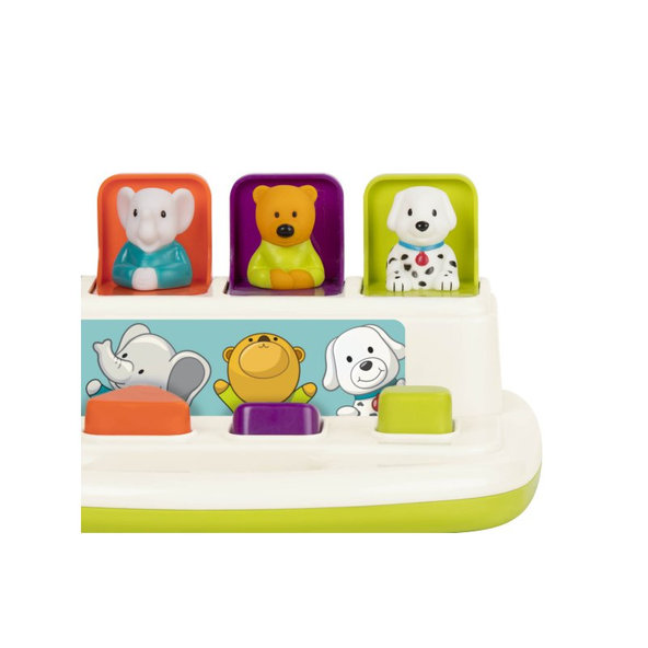 B.TOYS Pultík so zvieratkami Pop-Up Pals