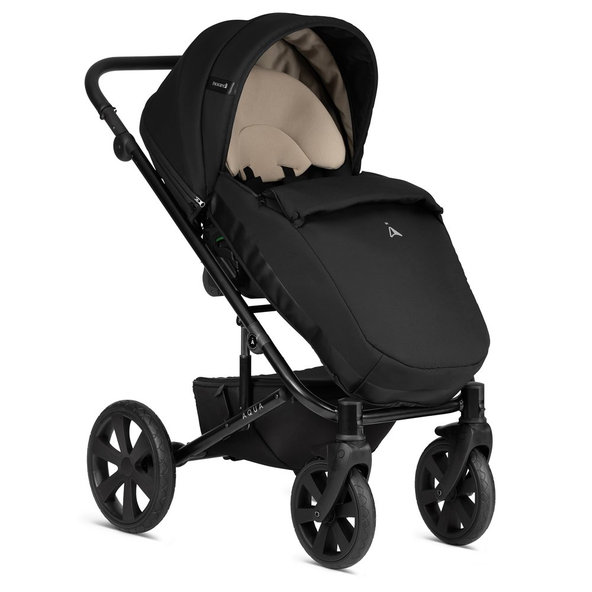 NOORDI Kočík kombinovaný Aqua 2v1 Black