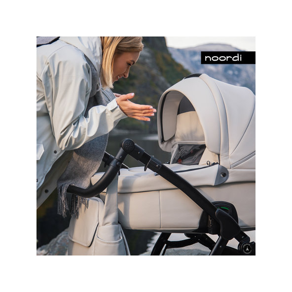 NOORDI Kočík kombinovaný Fjordi 2022 2v1 Black