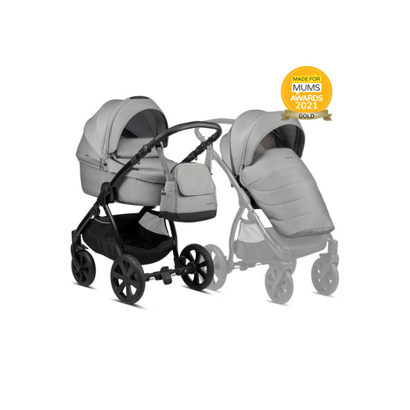 NOORDI Kočík kombinovaný Fjordi 2022 2v1 Grey