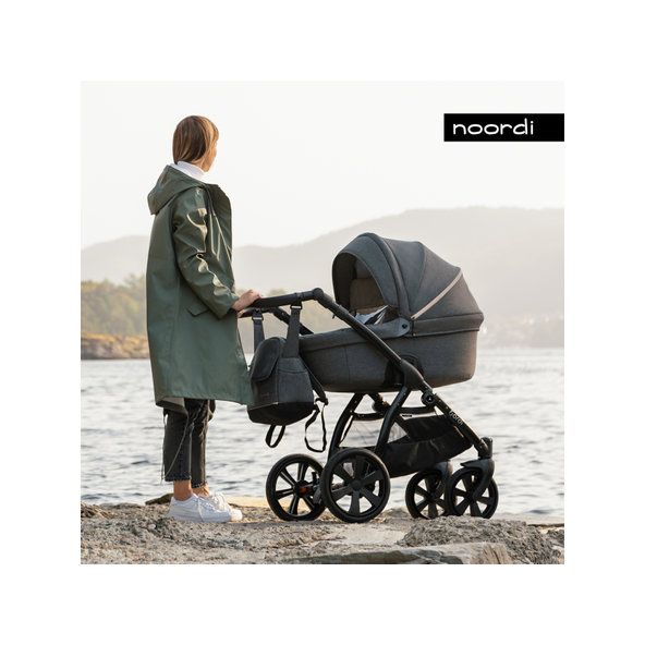 NOORDI Kočík kombinovaný Fjordi 2022 2v1 Grey